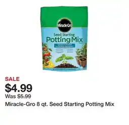 Tractor Supply Company Miracle-Gro 8 qt. Seed Starting Potting Mix offer