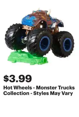 Best Buy Hot Wheels - Monster Trucks Collection - Styles May Vary offer