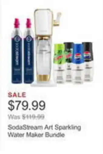 Costco SodaStream Art Sparkling Water Maker Bundle offer