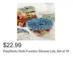 Costco PrepWorks Multi-Function Silicone Lids, Set of 10 offer