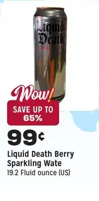 Grocery Outlet Berry Sparkling Wate offer