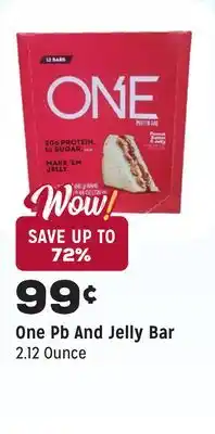 Grocery Outlet Pb And Jelly Bar offer