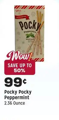 Grocery Outlet Pocky Peppermint offer