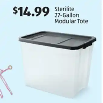 Aldi Sterilite 27-Gallon Modular Tote offer