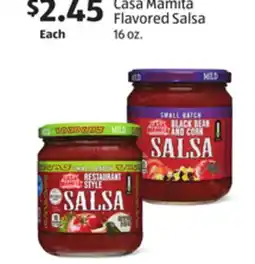 Aldi Casa Mamita Flavored Salsa offer