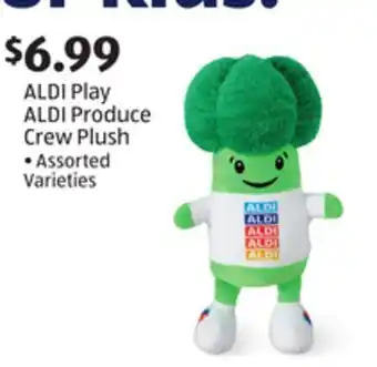 Aldi Produce Crew Plush offer