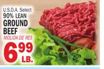 Bravo Supermarkets 90% LEAN GROUND BEEF offer