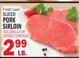 Bravo Supermarkets SLICED PORK SIRLOIN offer