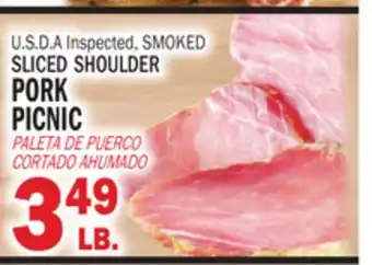 Bravo Supermarkets SLICED SHOULDER PORK PICNIC offer