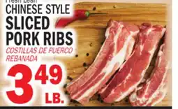 Bravo Supermarkets CHINESE STYLE SLICED PORK RIBS offer