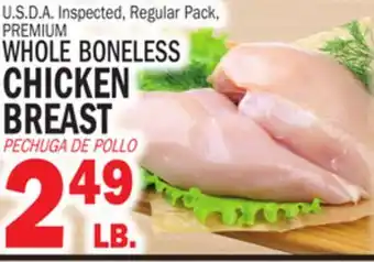 Bravo Supermarkets PREMIUM WHOLE BONELESS CHICKEN BREAST offer