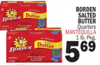 Bravo Supermarkets BORDEN SALTED BUTTER offer