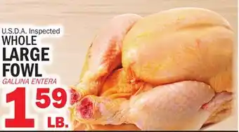 Bravo Supermarkets WHOLE LARGE FOWL offer