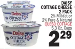 Bravo Supermarkets DAISY COTTAGE CHEESE 2 PACK offer