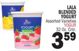 Bravo Supermarkets LALA BLENDED YOGURT offer