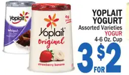 Bravo Supermarkets YOPLAIT YOGURT offer