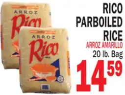 Bravo Supermarkets RICO PARBOILED RICE offer