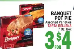 Bravo Supermarkets BANQUET POT PIE offer