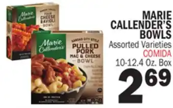 Bravo Supermarkets MARIE CALLENDER'S BOWLS offer