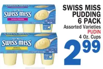 Bravo Supermarkets SWISS MISS PUDDING 6 PACK offer