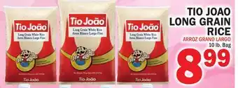 Bravo Supermarkets TIO JOAO LONG GRAIN RICE offer