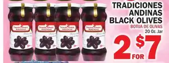 Bravo Supermarkets TRADICIONES ANDINAS BLACK OLIVES offer