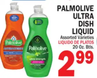 Bravo Supermarkets PALMOLIVE ULTRA DISH LIQUID offer