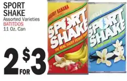 Bravo Supermarkets SPORT SHAKE offer