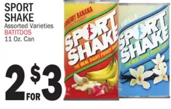 Bravo Supermarkets SPORT SHAKE offer