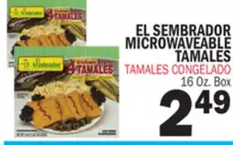 Bravo Supermarkets EL SEMBRADOR MICROWAVEABLE TAMALES offer