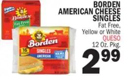 Bravo Supermarkets BORDEN AMERICAN CHEESE SINGLES offer