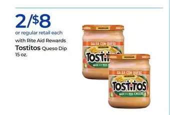 Rite Aid Tostitos Queso Dip offer