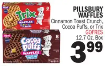 Bravo Supermarkets PILLSBURY WAFFLES offer