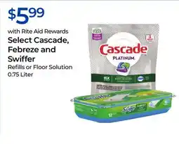 Rite Aid Select Cascade, Febreze and Swiffer offer