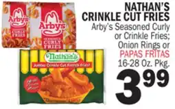 Bravo Supermarkets NATHAN'S CRINKLE CUT FRIES offer