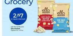 Rite Aid Ello Market Popcorn offer