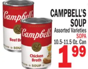 Bravo Supermarkets CAMPBELL'S SOUP offer