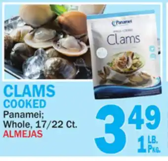 Bravo Supermarkets CLAMS COOKED offer