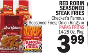 Bravo Supermarkets RED ROBIN SEASONED STEAK FRIES offer