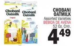 Bravo Supermarkets CHOBANI OATMILK offer