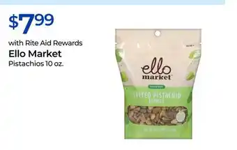 Rite Aid Ello Market Pistachios offer