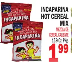 Bravo Supermarkets INCAPARINA HOT CEREAL MIX offer