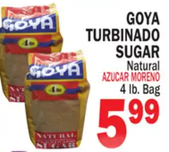 Bravo Supermarkets GOYA TURBINADO SUGAR Natural offer