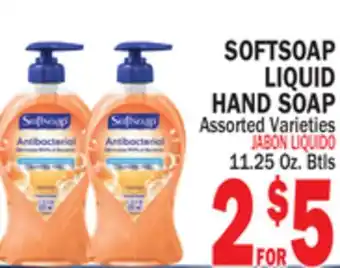 Bravo Supermarkets SOFTSOAP LIQUID HAND SOAP offer