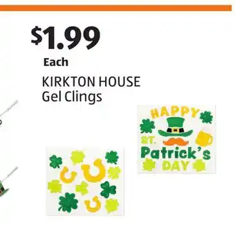 Aldi KIRKTON HOUSE Gel Clings offer