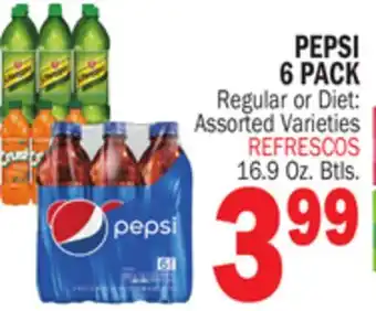 Bravo Supermarkets PEPSI 6 PACK offer