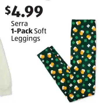 Aldi Serra 1-Pack Soft Leggings offer