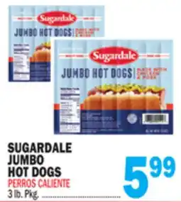 Bravo Supermarkets SUGARDALE JUMBO HOT DOGS offer