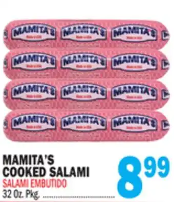 Bravo Supermarkets MAMITA'S COOKED SALAMI offer