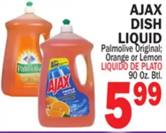 Bravo Supermarkets AJAX DISH LIQUID offer